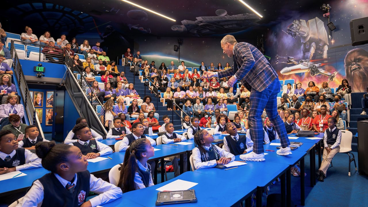 Ron Clark teaching his class
